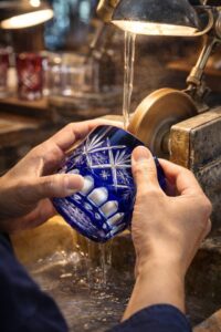 江戸切子体験画像